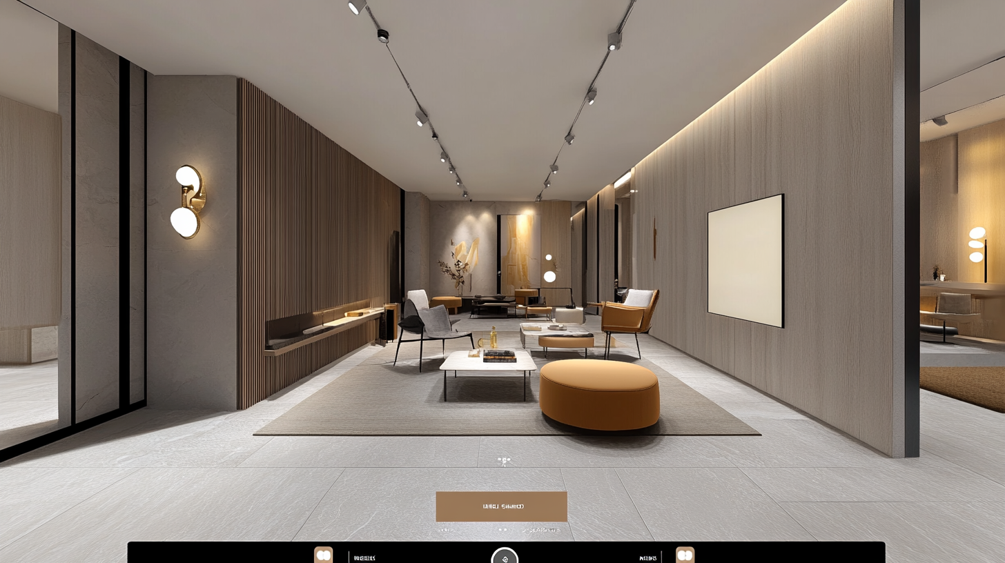 showroom immersivi per esposizioni di design