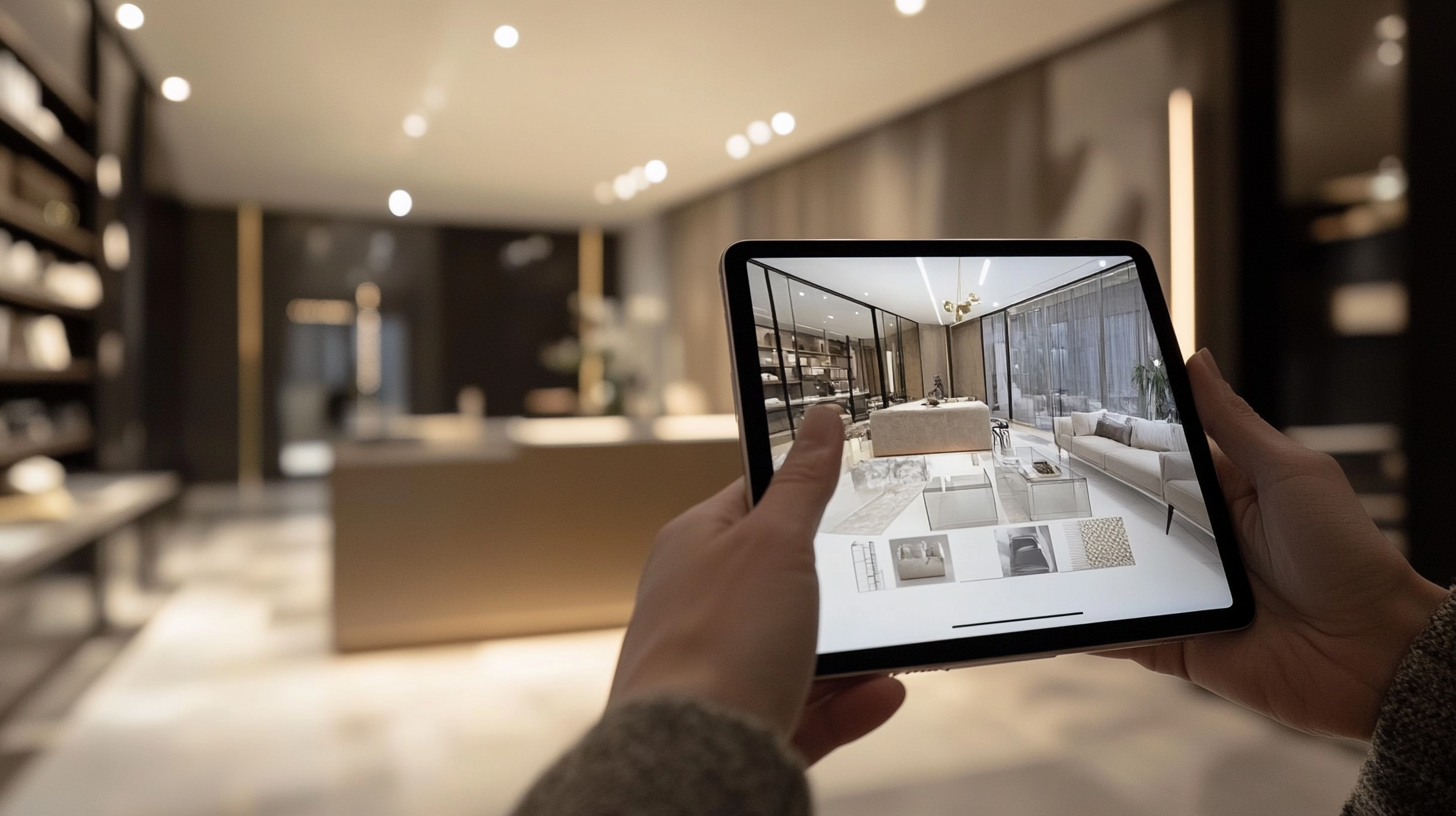Tour virtuali immersivi per showroom di design